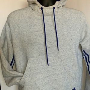 Adidas Athletic Pull Over Hoodie Size XSMALL Gray